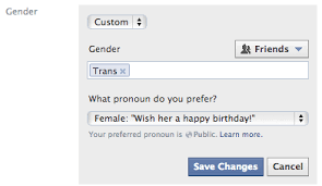 Facebook Opens Up Lgbtq Friendly Gender Identity And Pronoun Options Techcrunch