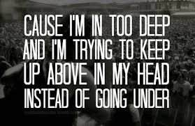 I Can Do This On My Own Sum 41 Sum 41 In Too Deep Love This Song Music Lyrics Sum 41 Lyrics Music Quotes