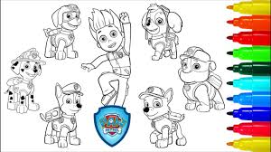 Download or print this coloring page in one click: Chase Paw Patrol Coloring Pages Marshall Novocom Top