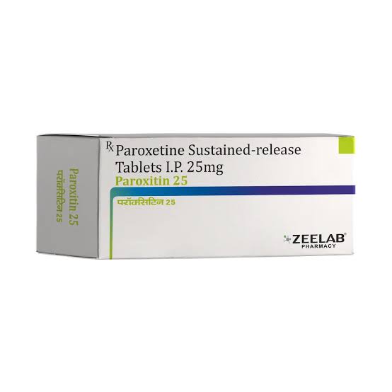 पैरोक्सिटिन पैरोक्सेटाइन 25mg टैबलेट