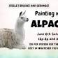 Painting with Alpacas