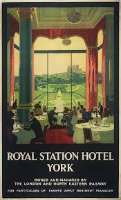 Royal Station Hotel York Train Posters Travel Posters Vintage Posters