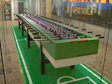 In american football, the field is called a field. Table Football Wikipedia