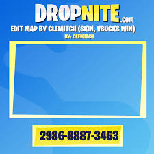 In the video game fortnite, there are the website offering the resource generator is definitely trustworthy with its fortnite v bucks code. Clemitch S Fortnite Creative Map Codes Fortnite Creative Codes Dropnite Com