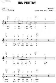 Nada dalam lagu kulihat ibu pertiwi didominasi oleh nada. Lirik Lagu Ibu Pertiwi Ismail Marzuki