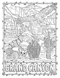 Jen Racine Home With Images Coloring Books Adult Coloring Pages Grand Canyon Arizona