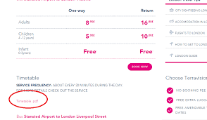 Faq Terravision Inglese