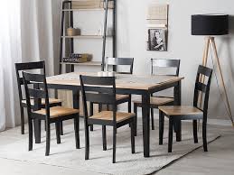 With stunning colors, wicker wrappings, and a classic curvaceous structure, our barstools bring the streets of paris to your outdoor space. Wooden Dining Table 150 X 90 Cm Black Georgia Beliani Fr
