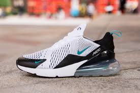 For this nike air max 270, they come dressed in a black, dusty cactus and white color combination. Nike Air Max 270 Dusty Cactus White Green Black Ah8050 001 Querrey