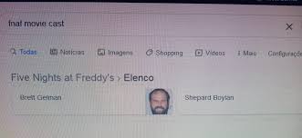 Cerca nel più grande indice di testi integrali mai esistito. Is This The Initial And Official Cast For The Fnaf Film Brett Gelman And Shepard Boylan Fivenightsatfreddys