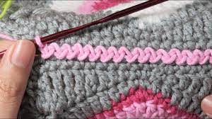 Learn How To Slip Stitch Granny Squares Together With This Really Pretty And Simple Zigzag Slip Joining Crochet Squares Slip Stitch Crochet Crochet Techniques