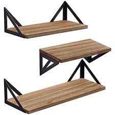 Maybe you would like to learn more about one of these? Amazon Com Bayka Floating Shelves Wall Shelf Mounted Decorative Rustic Wood Hanging Shelving Set Of 3 For Bedroom Kitchen Bathroom Living Room Weight Bearing Shelves For Cats Pictures Towels Accessories Home