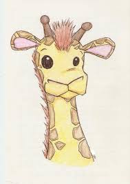 Cute Drawings Dr Odd Cute Giraffe Drawing Cute Drawings Giraffe Drawing
