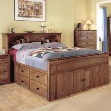 Diy Wood Pallet Queen Bed Frame Modern King Size With Storage Drawer For Master Bedroom Storage Bed Queen Bed Frame With Storage King Storage Bed