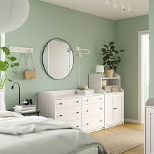 Hauga Storage Combination White Ikea Wide Chest Of Drawers Ikea Adjustable Shelving