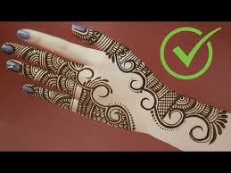 Beautiful Mehndi Design Video Tutorial Back Hand Mehndi Designs Easy And Beautiful S In 2020 Back Hand Mehndi Designs Modern Mehndi Designs Beautiful Mehndi Design