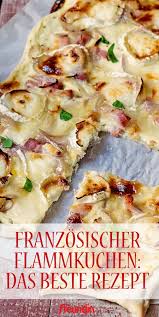 Pizza Flammkuchen Auf Franzosische Art In 2020 Rezepte Flammkuchen Flammkuchen Rezept