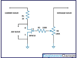 Circuit Diagram Of Modified Am Modulator Circuit Diagram Circuit Circuit Design
