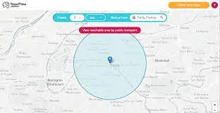 Counties are included if their center of population point falls within the selected radius. How To Draw Driving Cycling Walking Times On A Radius Map Blog