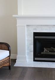 White Marble Fireplace The Makeover Details Home Fireplace Fireplace Design Fireplace Remodel