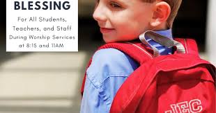 Back to School Blessing