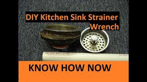 Check spelling or type a new query. Diy Kitchen Sink Strainer Wrench Youtube