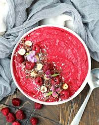 Raspberry Coconut Smoothie Bowl Smoothiebowlrecipe Smoothie Bowl Vegan Smoothie Bowl Raspberry Smoothie Bowl