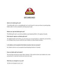 An interesting gift option will be red robin gift card balance. Gift Card Faq S Robin S Donuts