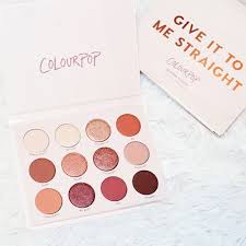 Colourpop Give It To Me Straight Eyeshadow Palette Eye Makeup Palette Makeup Palette Collection Best Eyeshadow Palette