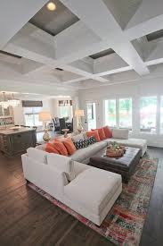 Transitional Living Room With High Ceiling Hardwood Floors Carpet V Transitional Decor Living Room Transitional Living Room Design Transitional Living Rooms