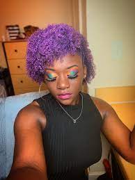If you possess bright hair color like blonde, then you can go straight into the purple painting process. I Tried Purple Hair Paint Wax Naturalhair