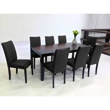 Juno 9 Piece Solid Wood Dining Set Solid Wood Dining Set Dining Room Sets Dining Table Setting
