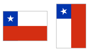 Bandera chile en raso de alta calidad, sirve tanto para exterior como interior, no se despinta ni encoge con los lavado. Bandera De Chile Wikipedia La Enciclopedia Libre