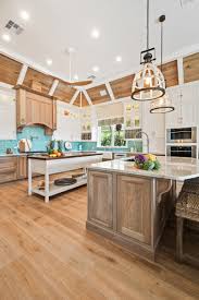 Cabinets purchased separately will work with your own top. Driftwood Coastal Beach Kitchen Crystal Cabinets