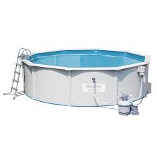 Bestway 4 6m X 1 2m Hydrium Round Steel Wall Pool With 1000gal Sand Filter Pump 56385 Bestway Swimming Pools Easy Set Pools