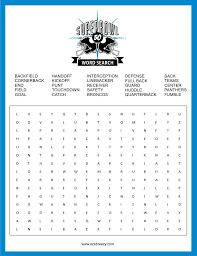 Free Super Bowl Word Search Printable Super Bowl Football Word Search Free Football
