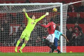 Romelu Lukaku Of Manchester United Scores His Sides First Goal Past Asmir Begovic Of Afc Bournemouth During The Manchester United World Cup News Romelu Lukaku