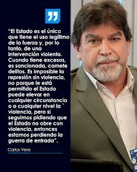 El Estado es el único con uso legítimo de la fuerza y puede intervenir de  manera viol3nt4, pero sus excesos constituyen delitos. La represión siempre  implica viol3nci4; exigir que nunca actúe con