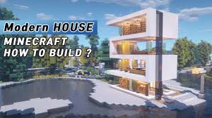 A post featuring 16 great examples of modern minecraft house architecture. Minecraft Modern Water House Tutorial How To Build A House On The Water In Minecraft 100 Video Dailymotion