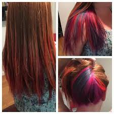 Underlights For Red Hair Underlights Hair Polished Hair Peekaboo Hair