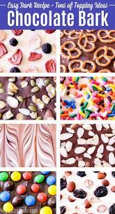 Easy Chocolate Bark Recipe Recipe Chocolate Bark Recipe Bark Recipes Easy Bark Recipe