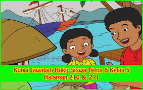 Buku kelas 5 sd tema 6 panas dan perpindahannya merupakan program dari pemerintah yang berguna untuk mencerdaskan anak bangsa. Kunci Jawaban Buku Siswa Tema 6 Kelas 5 Halaman 210 211 Sanjayaops