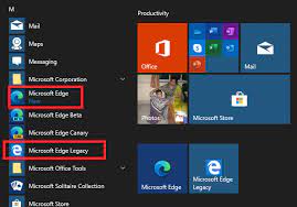 That puts microsoft edge legacy on the start menu; How To Run Legacy Edge And Chromium Edge Side By Side In Windows 10