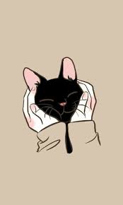 Wallpapers Imagens E Fundos Leituras De Aruom In 2020 Kitten Wallpaper Cat Art Cat Wallpaper