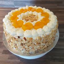 Den schmand mit 1 el zucker vermischen und unter die sahne heben. Mandarine Sahne Schmand Torte Kochenohnezusatzstoffe