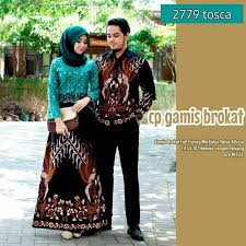 33 model baju kebaya brokat pesta terbaru di tahun 2020 model baju baju kebaya brokat pesta 15 model baju gamis brokat ini bisa kalian jadikan inspirasi untuk keperluan acara penting kalian, bisa. Batik Couple Gamis Brokat 2779 Baju Pesta Kondangan Tunangan Lamaran Terbaru Murah Berkualitas Keren Shopee Indonesia