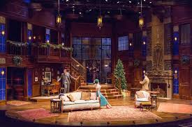 Designs For Laughter Revisiting Production Strengths Of The Game S Afoot At Irt Lighting Design Theatre Design Scene Design