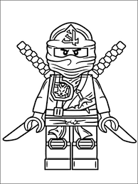 Free printable coloring pages of cartoons, nature, animals, bible, etc. Kleurplaat Lego Ninjago 2