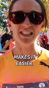 Hey Siri, queue up “GOOD DAY” @hiforrest 🔊, Sara Vaughn talks about how  she stayed focused during the last few miles en route to her top American  finish at the New York City Marathon., #tcsnycmarathon