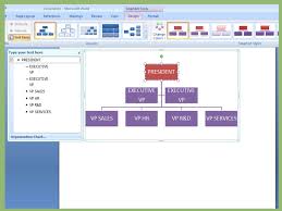 How To Make An Organizqtion Chart Template For Organogram